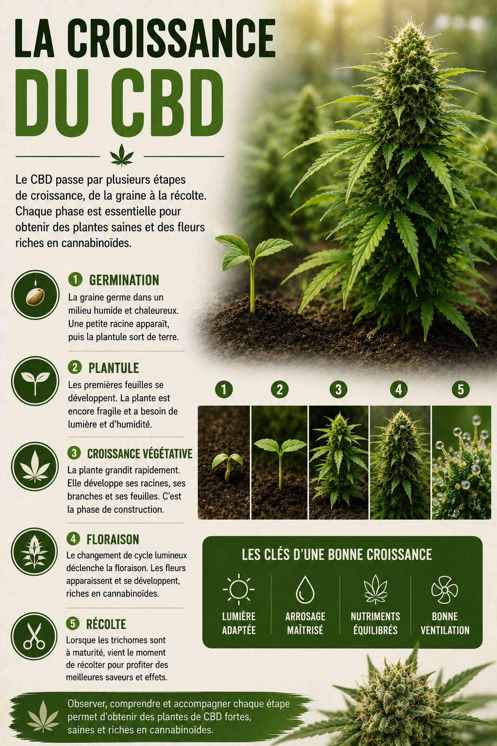 Culture cbdCulture du CBD : de la graine à la récolte, tout comprendre sur la production du chanvre CBDCulture cbd