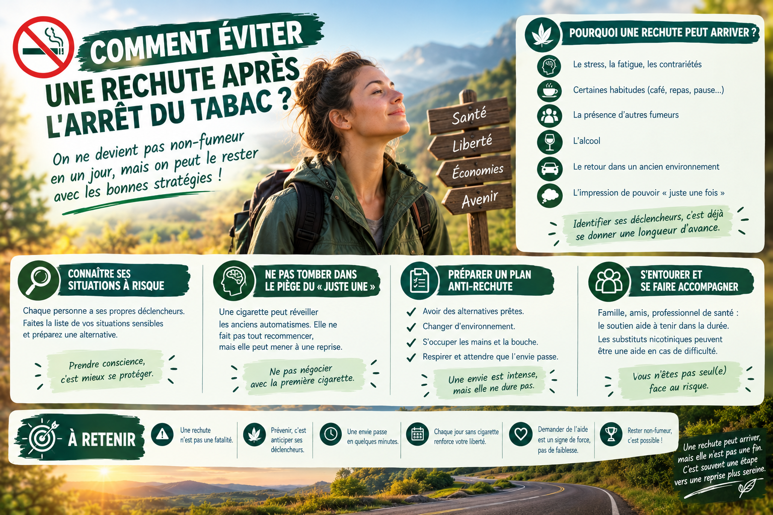 Comment éviter une rechute après l'arrêt du tabac ?