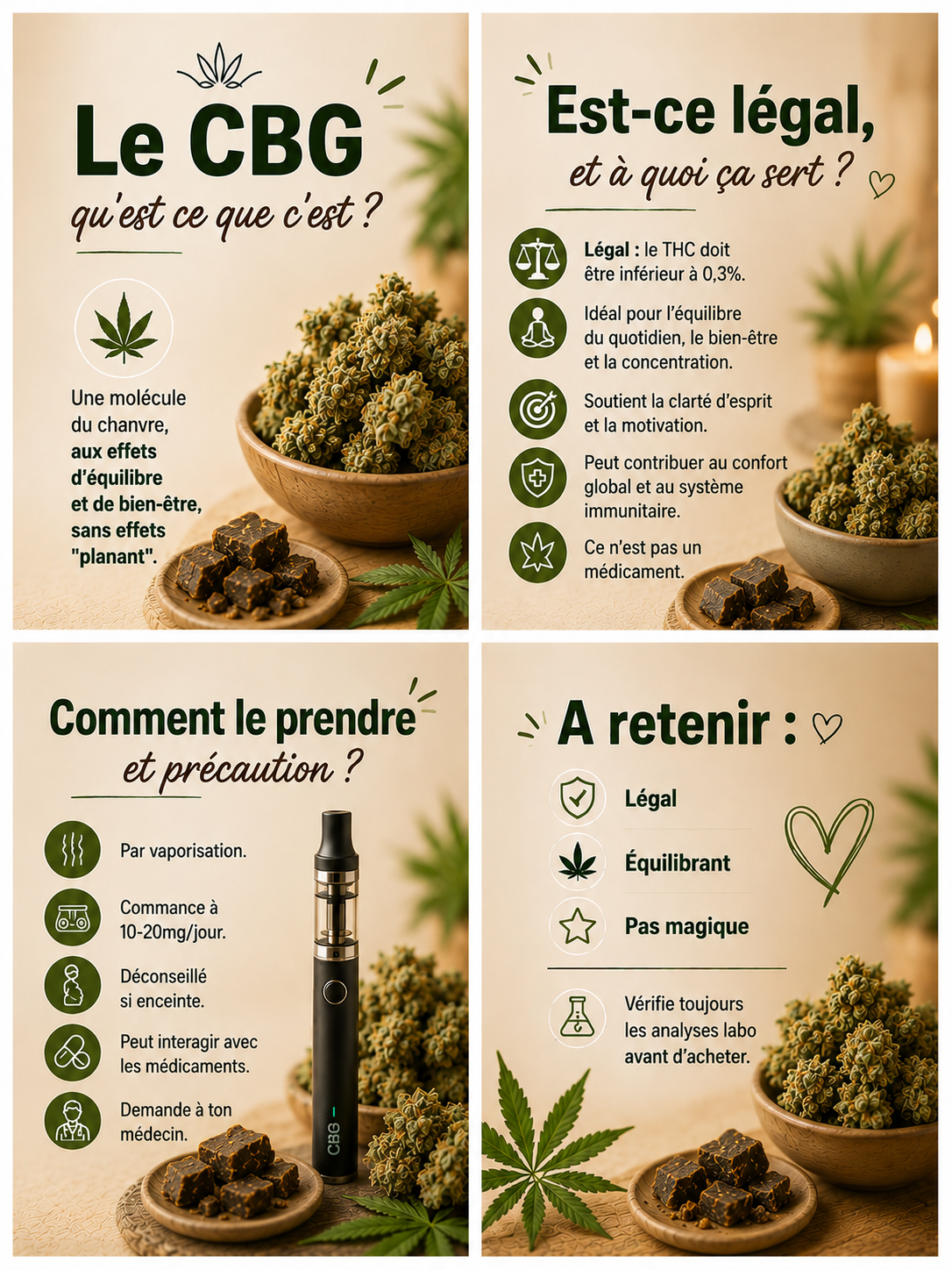 CBG : Qu’est-ce que le Cannabigérol et Pourquoi Intéresse-t-il de Plus en Plus les Amateurs de CBD ?