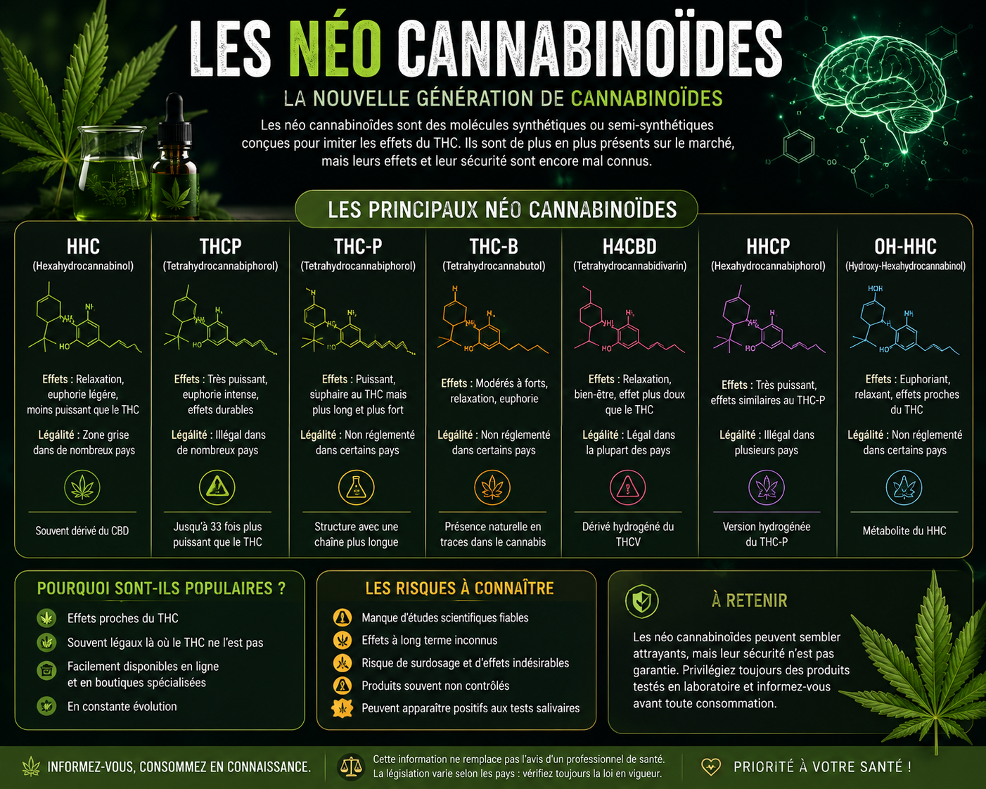 Néo-Cannabinoïdes : Comprendre Cette Nouvelle Génération de Molécules Issues du Cannabis